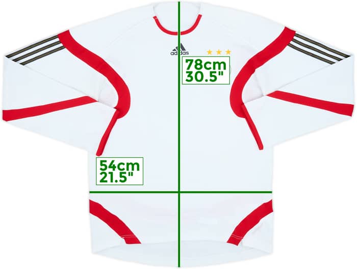 2005-07 Germany adidas Sweat Top - 8/10 - (L)