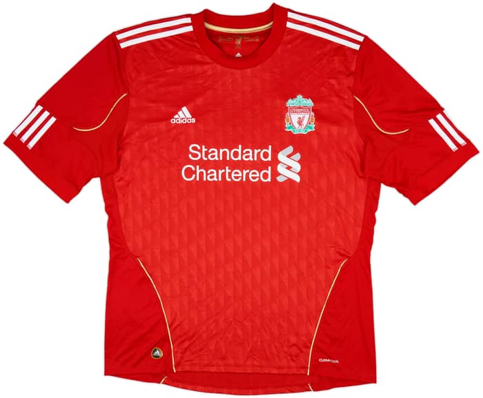 2010-12 Liverpool Home Shirt Suarez #7 - 6/10 - (XL)