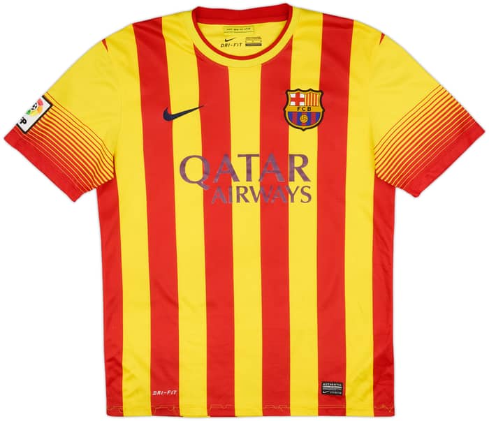 2013-15 Barcelona Away Shirt Messi #10 - 8/10 - (M)