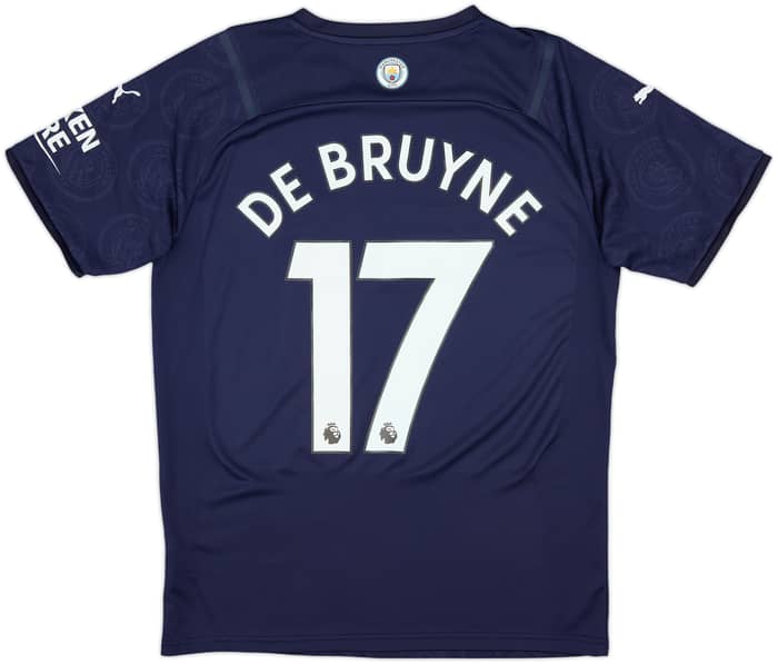 2021-22 Manchester City Third Shirt De Bruyne #17 - 10/10 - (M)
