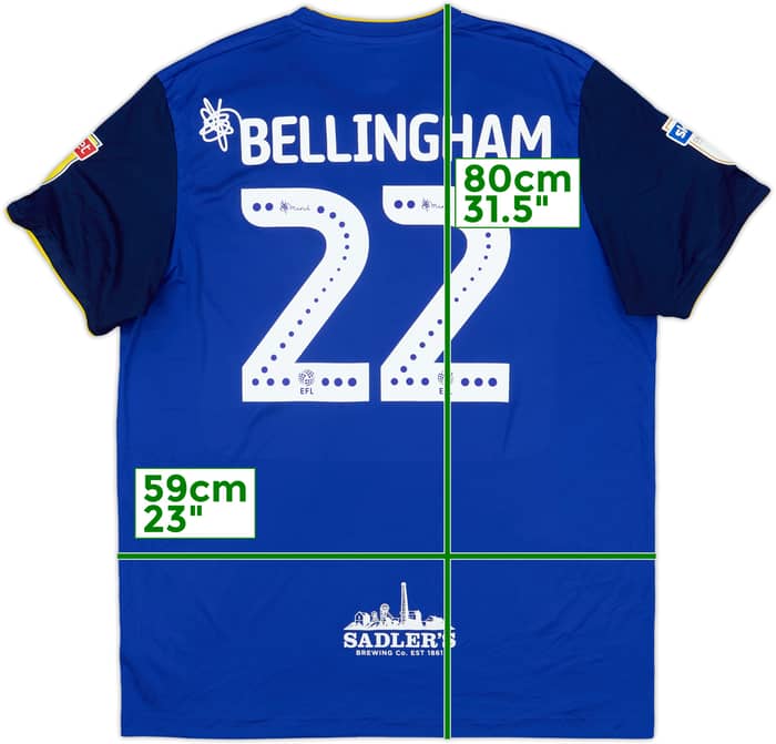 2019-20 Birmingham Home Shirt Bellingham #22 - 5/10 - (XL)