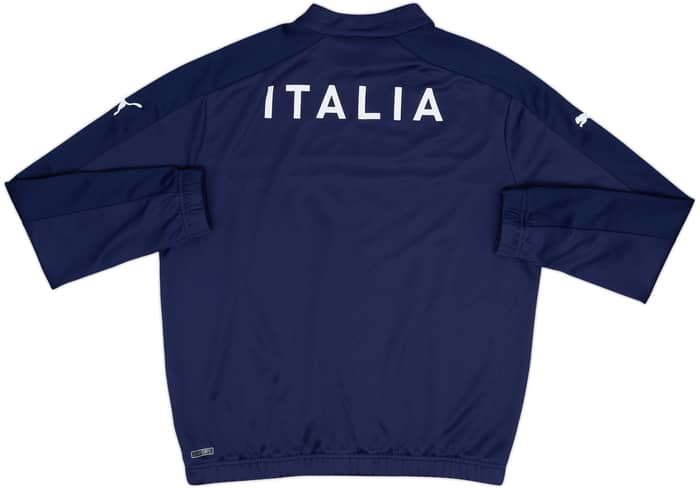 2011-12 Italy Puma 1/4 Zip Sweat Top - 7/10 - (M)