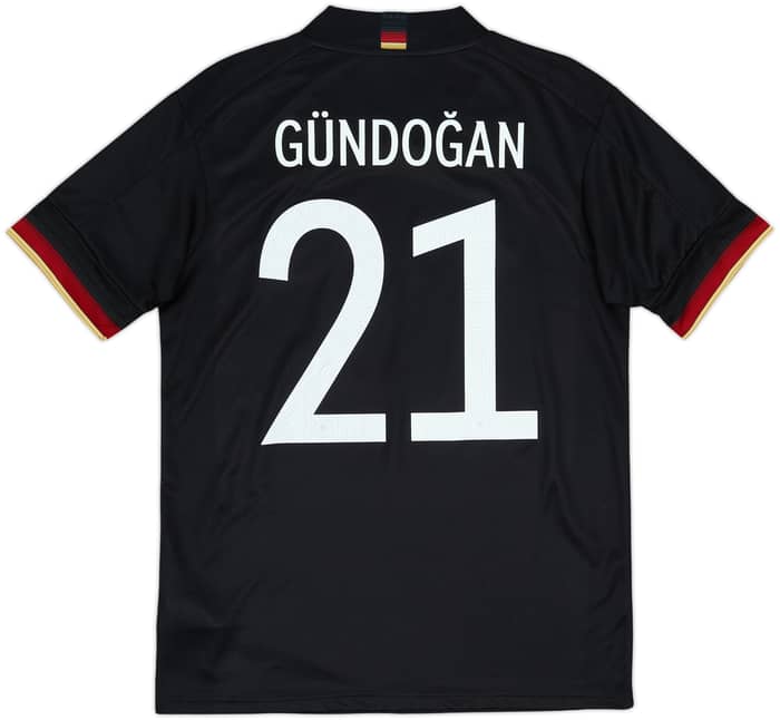 2020-21 Germany Away Shirt Gundogan #21 - 8/10 - (M)