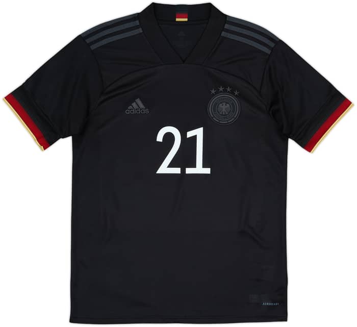 2020-21 Germany Away Shirt Gundogan #21 - 8/10 - (M)
