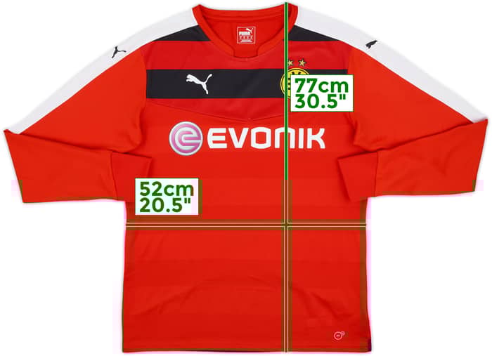 2015-16 Borussia Dortmund GK Shirt - 7/10 - (XL)