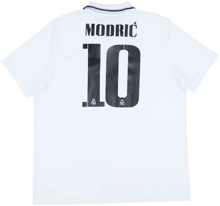 2022-23 Real Madrid Home Shirt Modric #10 - 8/10 - (XXL)