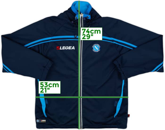 2003-04 Napoli Legea Track Jacket - 8/10 - (S)