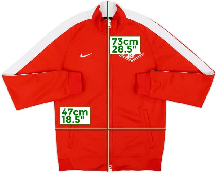 2014-15 Spartak Moscow Nike Track Jacket - 10/10 - (S)