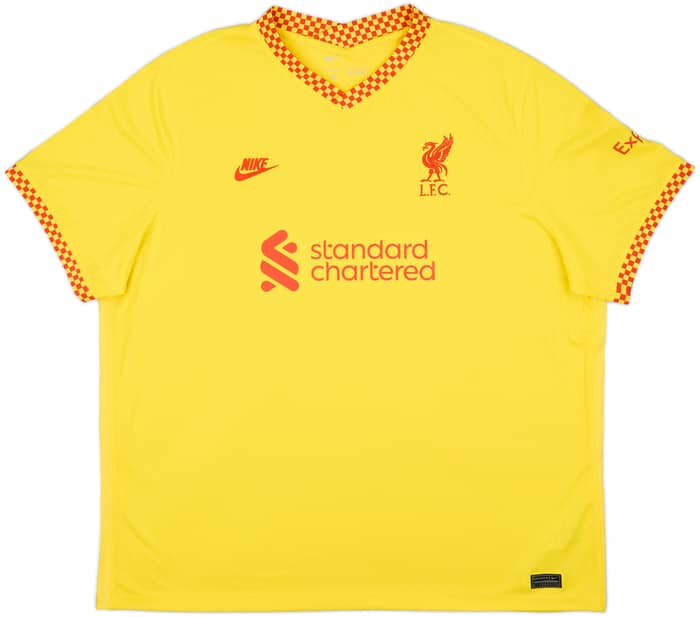 2021-22 Liverpool Third Shirt Virgil #4 - 10/10 - (3XL)