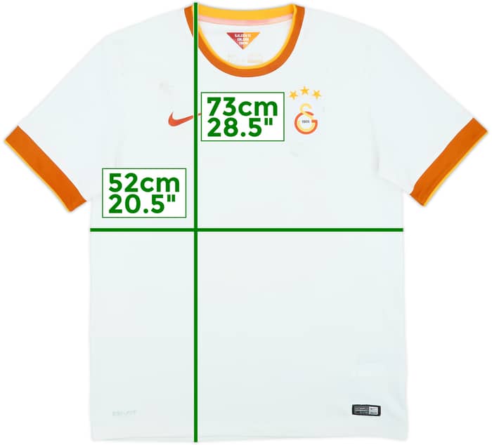 2014-15 Galatasaray Away Shirt - 4/10 - (M)