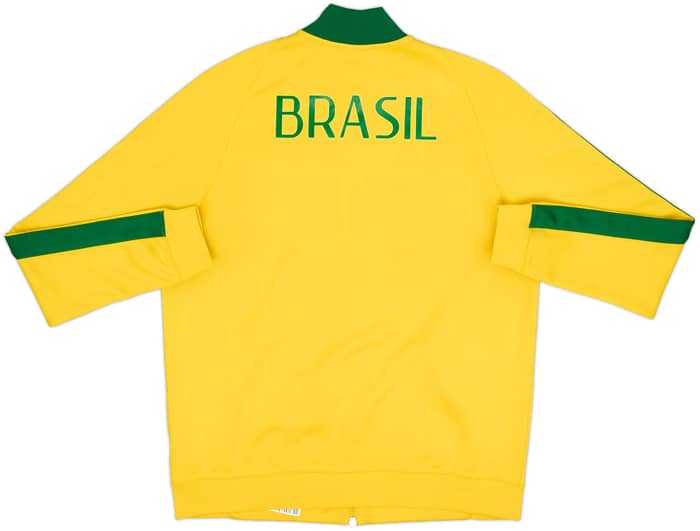 2014-16 Brazil Nike Track Jacket - 6/10 - (XL)