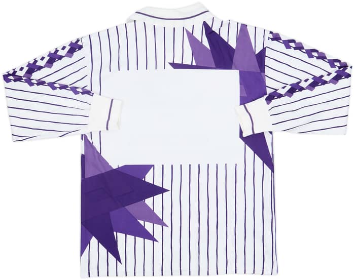 1991-92 Fiorentina Away L/S Shirt - 7/10 - (M)