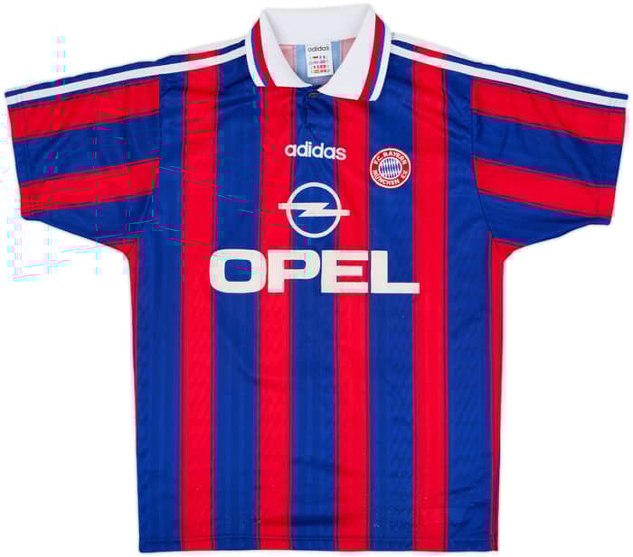 1995-97 Bayern Munich Home Shirt Klinsmann #18 - 9/10 - (S)