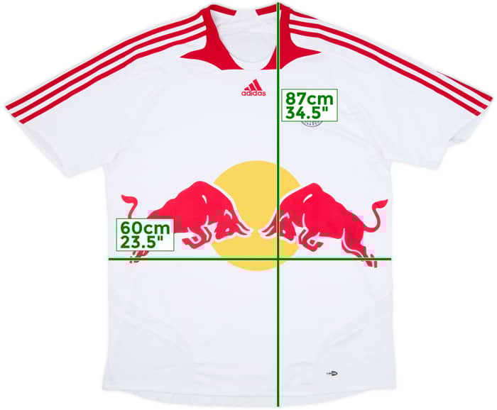 2007-08 Red Bull Salzburg Home Shirt - 8/10 - (XXL)