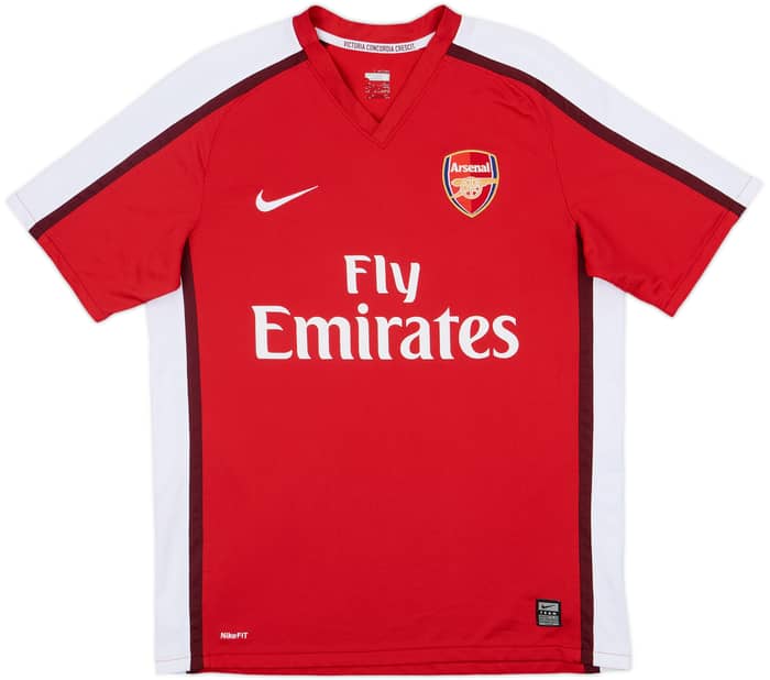 2008-10 Arsenal Home Shirt Fabregas #4 - 8/10 - (M)