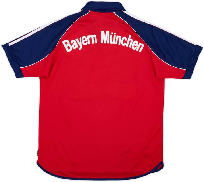 1999-01 Bayern Munich Signed Home Shirt - 9/10 - (XL.Boys)