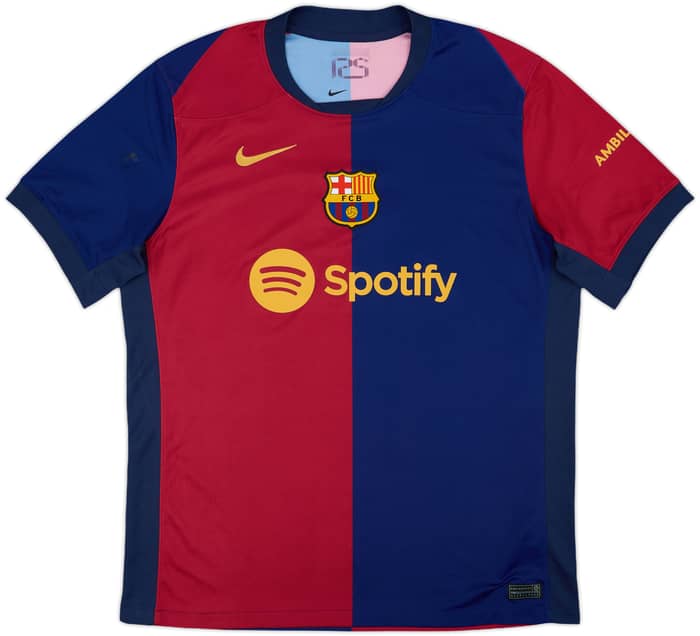 2024-25 Barcelona Home Shirt - 7/10 - (L)