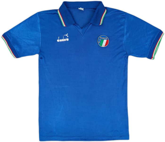 1986-91 Italy Home Shirt - 8/10 - (L)
