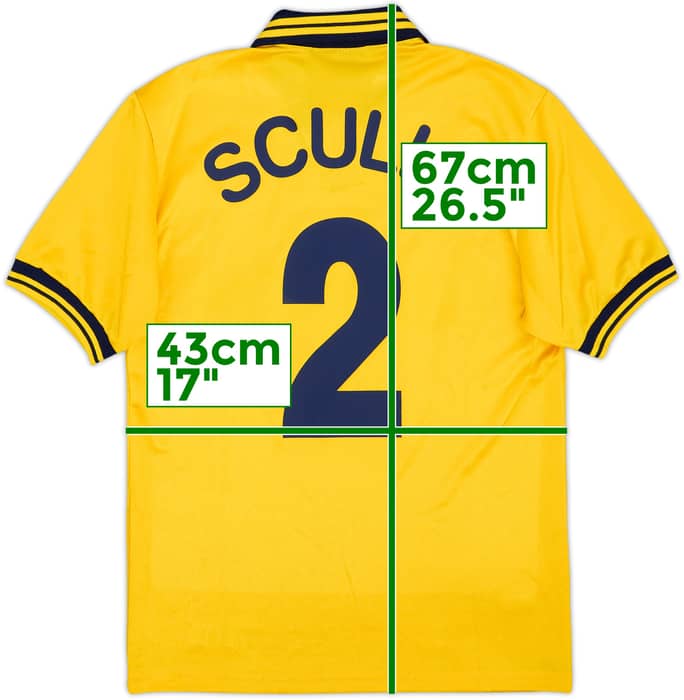 2001-04 Modena Home Shirt Sculli #2 - 6/10 - (S)