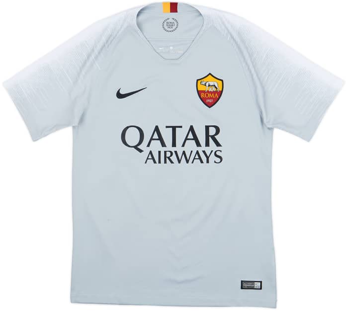 2018-19 Roma Away Shirt Dzeko #9 - 8/10 - (S)
