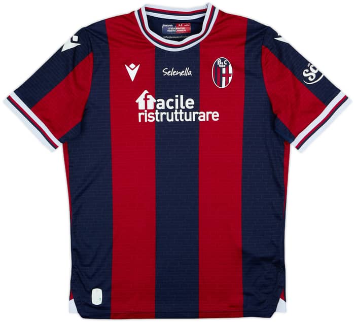 2020-21 Bologna Home Shirt - 7/10 - (XL.Boys)