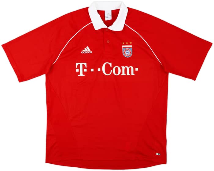 2005-06 Bayern Munich Home Shirt Santa Cruz #24 - 7/10 - (XL)