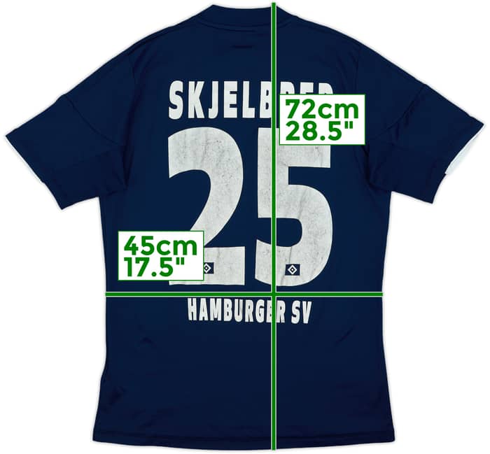 2012-13 Hamburg '125 Years' Away Shirt Skjelbred #25 - 5/10 - (XL.Boys)