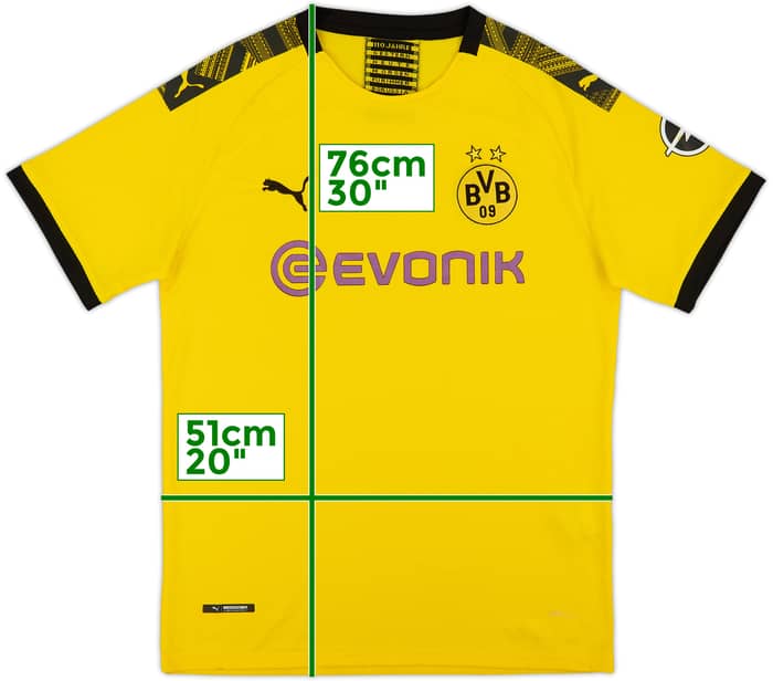2019-20 Borussia Dortmund Home Shirt - 7/10 - (Women's XL)