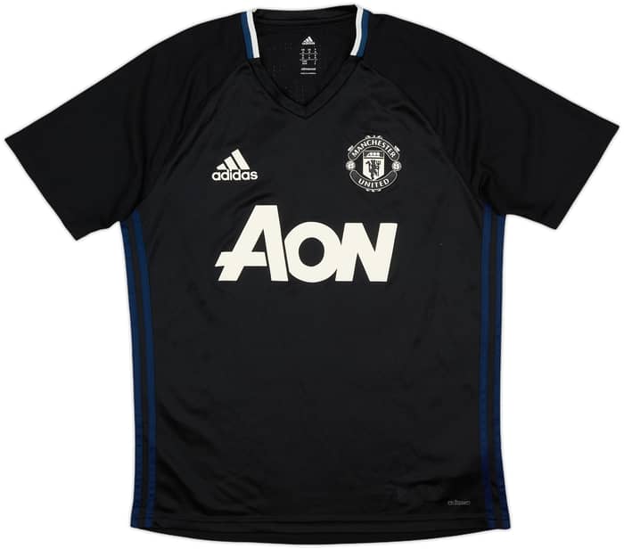2016-17 Manchester United adizero Training Shirt - 9/10 - (S)
