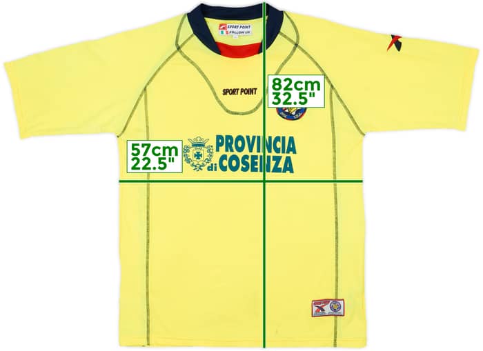 2002-03 Cosenza Third Shirt - 6/10 - (XL)