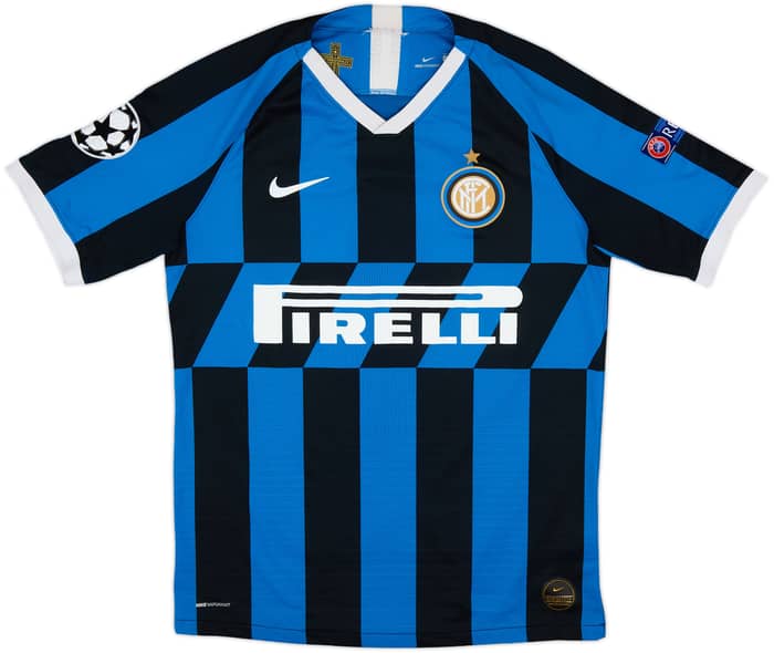 2019-20 Inter Milan Authentic Home Shirt Lukaku #9 - 7/10 - (M)