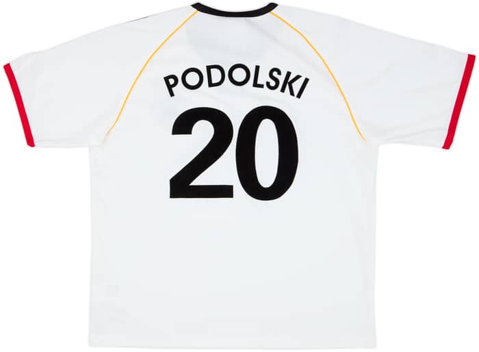 2005-07 Germany Basic Home Shirt Podolski #20 - 8/10 - (L)