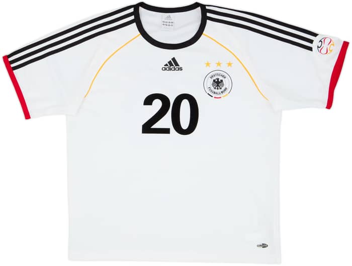 2005-07 Germany Basic Home Shirt Podolski #20 - 8/10 - (L)