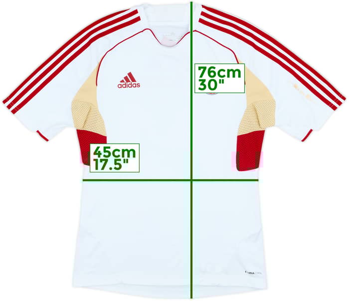 2011-12 Bayern Munich Player Issue adidas Training Shirt - 8/10 - (M)