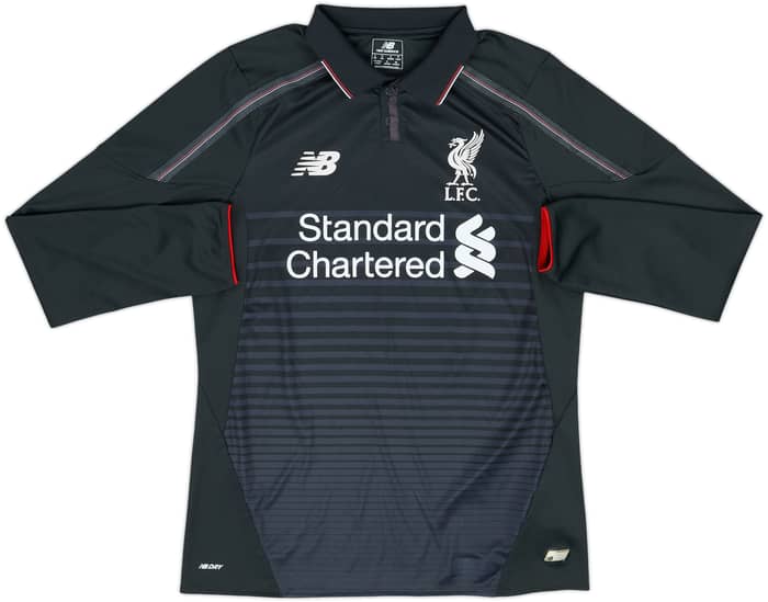 2015-16 Liverpool Third L/S Shirt Firmino #11 - 10/10 - (S)