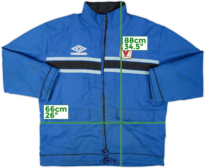 1999-00 Vicenza Umbro Padded Bench Coat - 4/10 - (L)