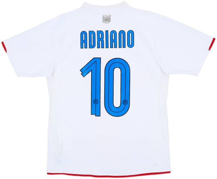 2007-08 Inter Milan Centenary Away Shirt Adriano #10 - 6/10 - (M)