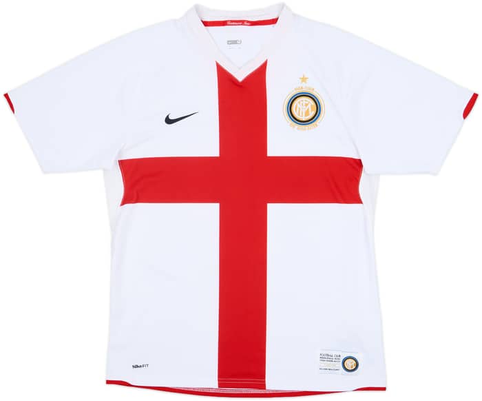 2007-08 Inter Milan Centenary Away Shirt Adriano #10 - 6/10 - (M)