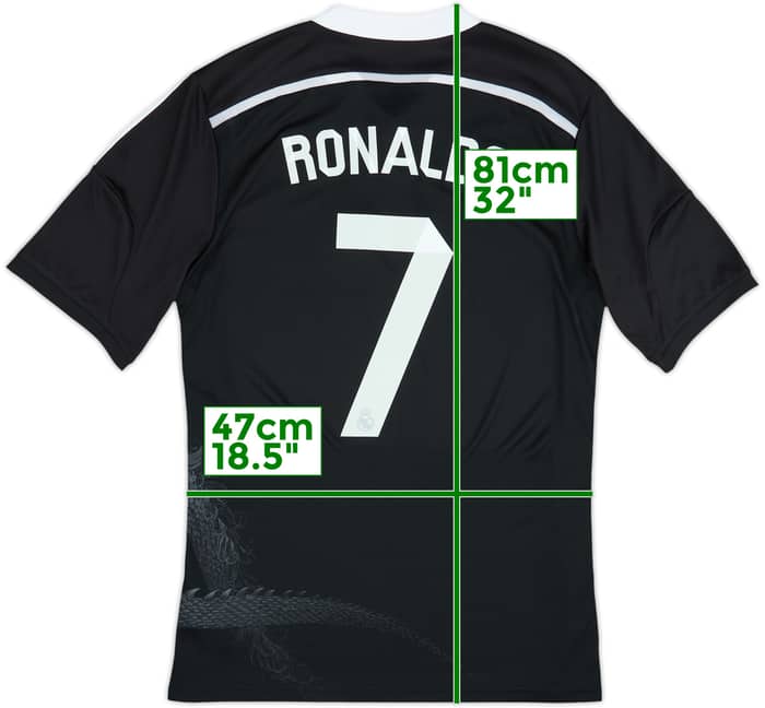 2014-15 Real Madrid Third Shirt Ronaldo #7 - 9/10 - (L)