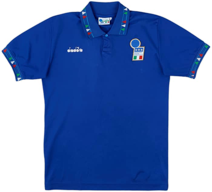 1994 Italy Home Shirt - 9/10 - (XL.Boys)