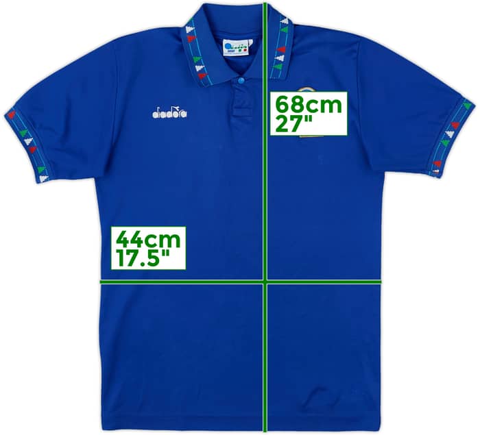 1994 Italy Home Shirt - 9/10 - (XL.Boys)