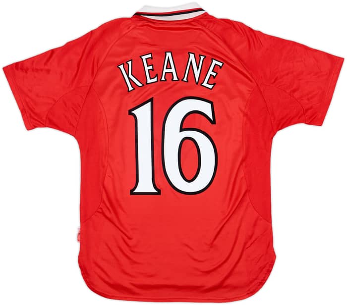 1999-00 Manchester United 'CL Winners' Shirt Keane #16 - 6/10 - (M)