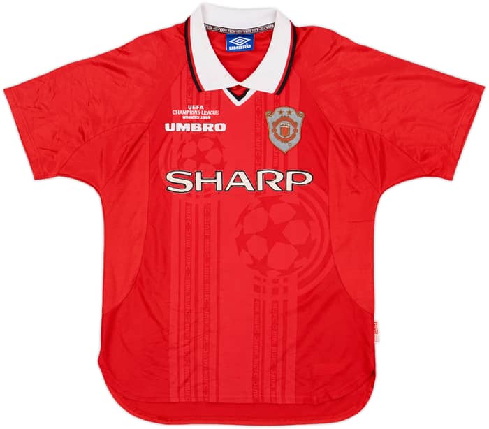 1999-00 Manchester United 'CL Winners' Shirt Keane #16 - 6/10 - (M)