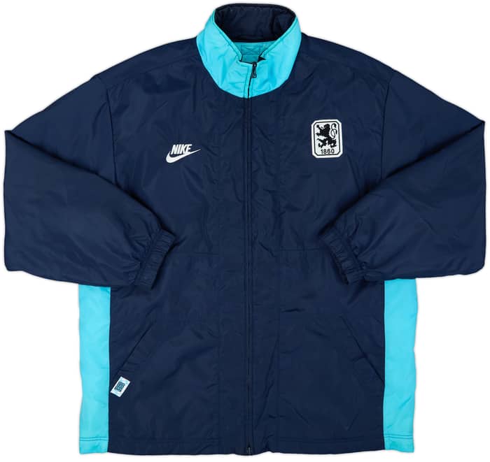 1996-97 1860 Munich Nike Padded Bench Coat - 8/10 - (L)