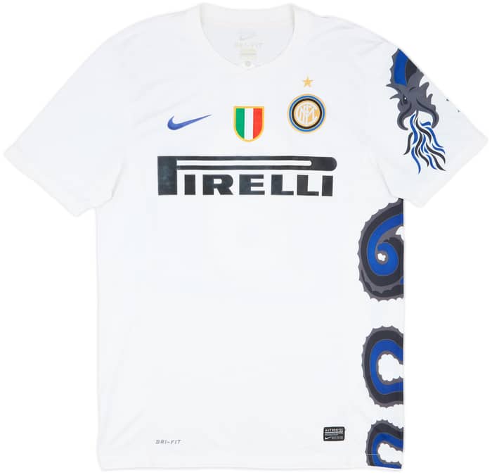 2010-11 Inter Milan Away Shirt Eto'o #9 - 7/10 - (M)