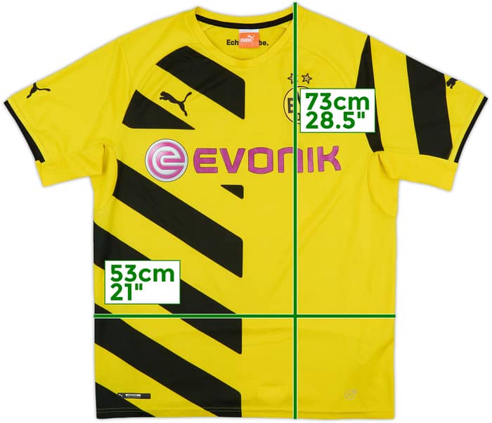 2014-15 Borussia Dortmund Home Shirt - 5/10 - (L)