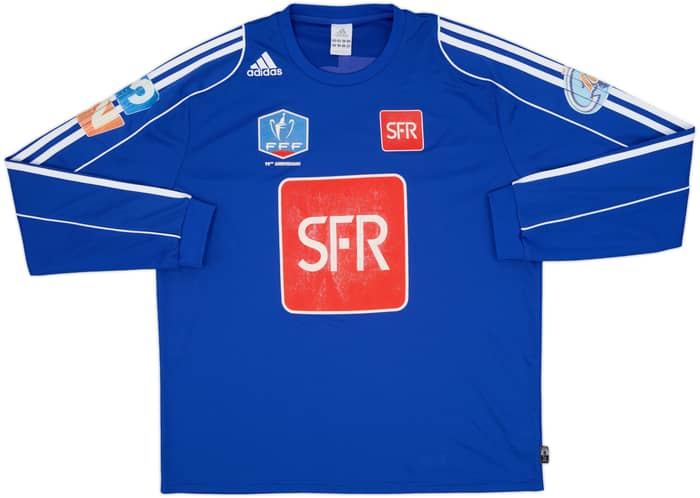 2007-08 Coupe de France Home L/S Shirt #8 - 7/10 - (XL)