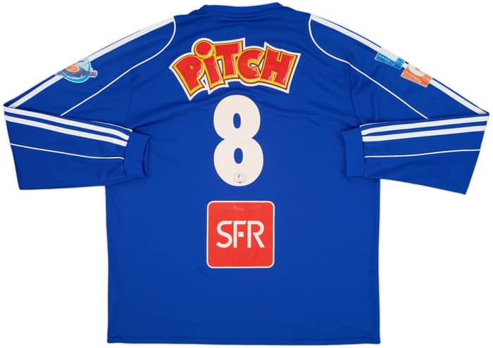 2007-08 Coupe de France Home L/S Shirt #8 - 7/10 - (XL)