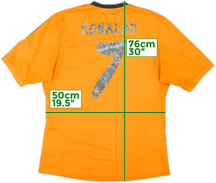 2013-14 Real Madrid Third Shirt Ronaldo #7 - 5/10 - (L)