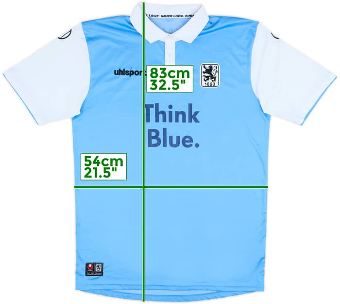 2014-15 1860 Munich Home Shirt - 10/10 - (L)